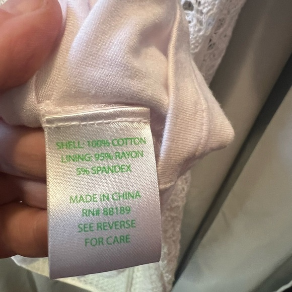 Lilly Pulitzer White Sheath Dress with Bell Sleeves - Picture 5 of 8